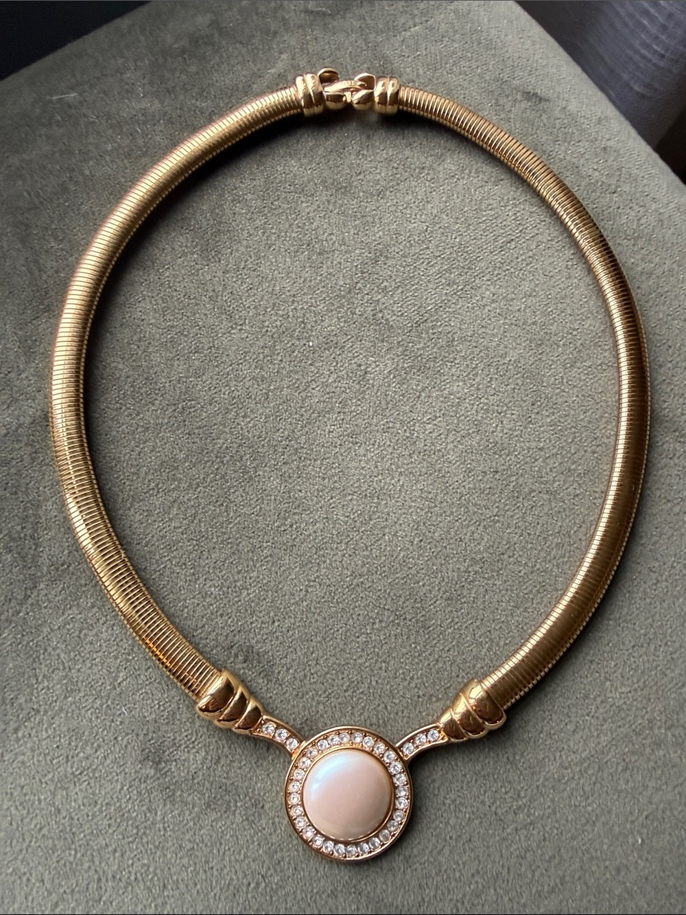 Vintage Signed Monet Statement Necklace